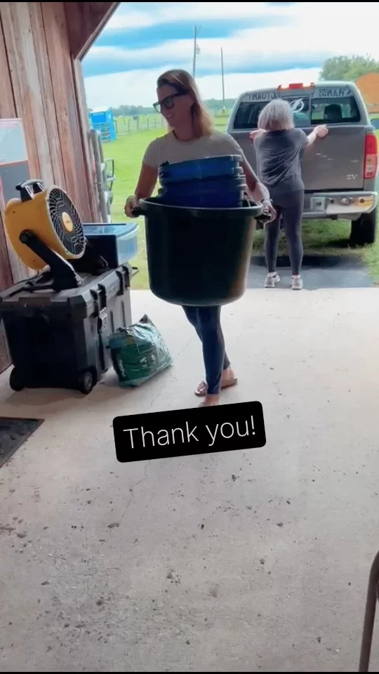 A memorial donation

Bonnie Hines and her daughter Jessica donated ten bags of timothy/alfalfa cubes and other horse-related items after the loss of Bonnie’s horse, Gunner. ❤️

It is always heartbreaking to lose a special horse. Robin is so grateful for the thoughtfulness of the Hines family in light of this emotional time. 

From the Sixteen Hands herds and teams, we are so sorry for your loss. Thank you for the feed and supplies. 🙏 

Robin also sends appreciation to our amazing volunteer, Teri Booth, who assisted in the unloading of the heavy bags of cubes. 💪

Every gift supports rescued equines! 🎁

✨️ We are a 501(c)(3) nonprofit organization dedicated to rescuing unwanted, abused, and neglected horses and burros. This Sanctuary is a refuge for those who have no other options, so they can come to heal mentally, emotionally, and physically.

#sixteenhandshorsesanctuary #rescuedhorses #nonprofit #501c3 #thank you #memorialgift